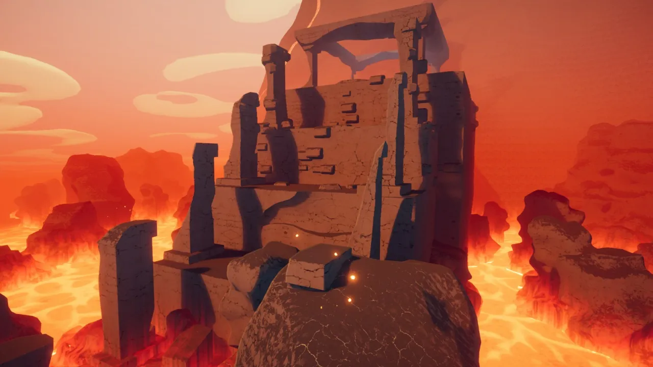 The temple at the end of the Caldera