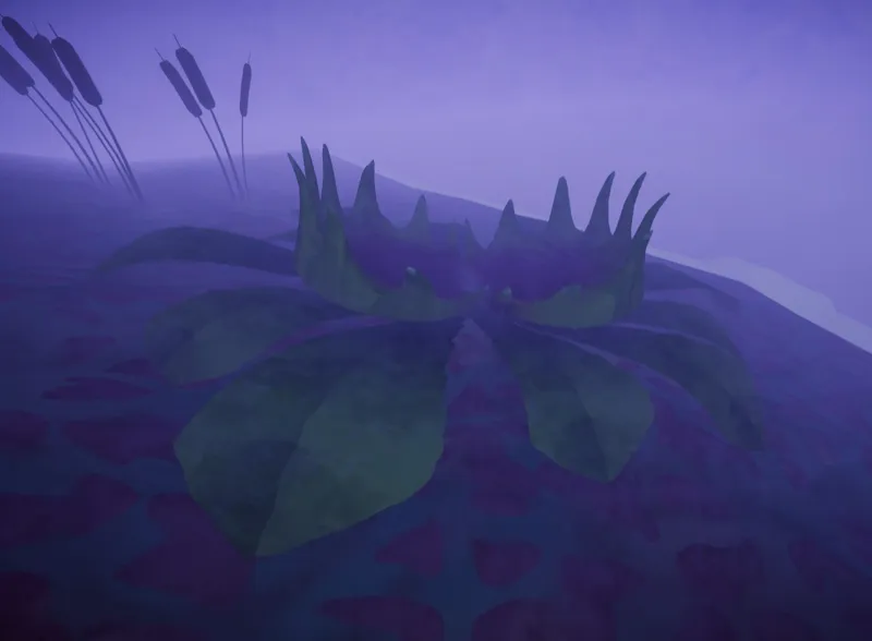A flytrap catching a scout
