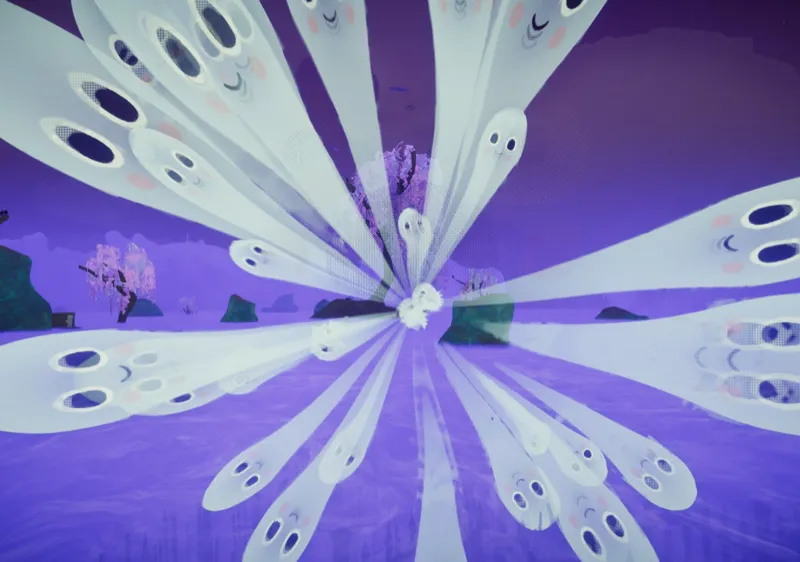 The Big Ghost exploding