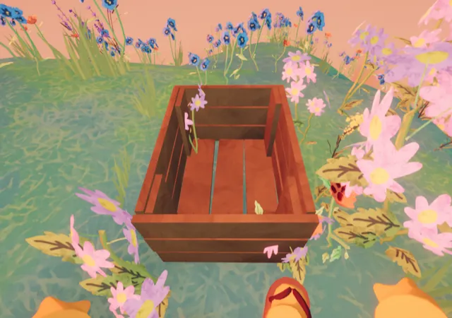 The empty flare crate at the Peak on Ascent 4 and up